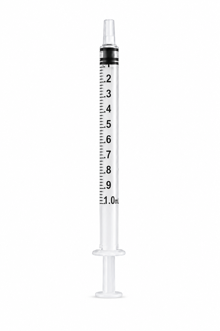 1mL Slip Tip Syringe (100 Pack)