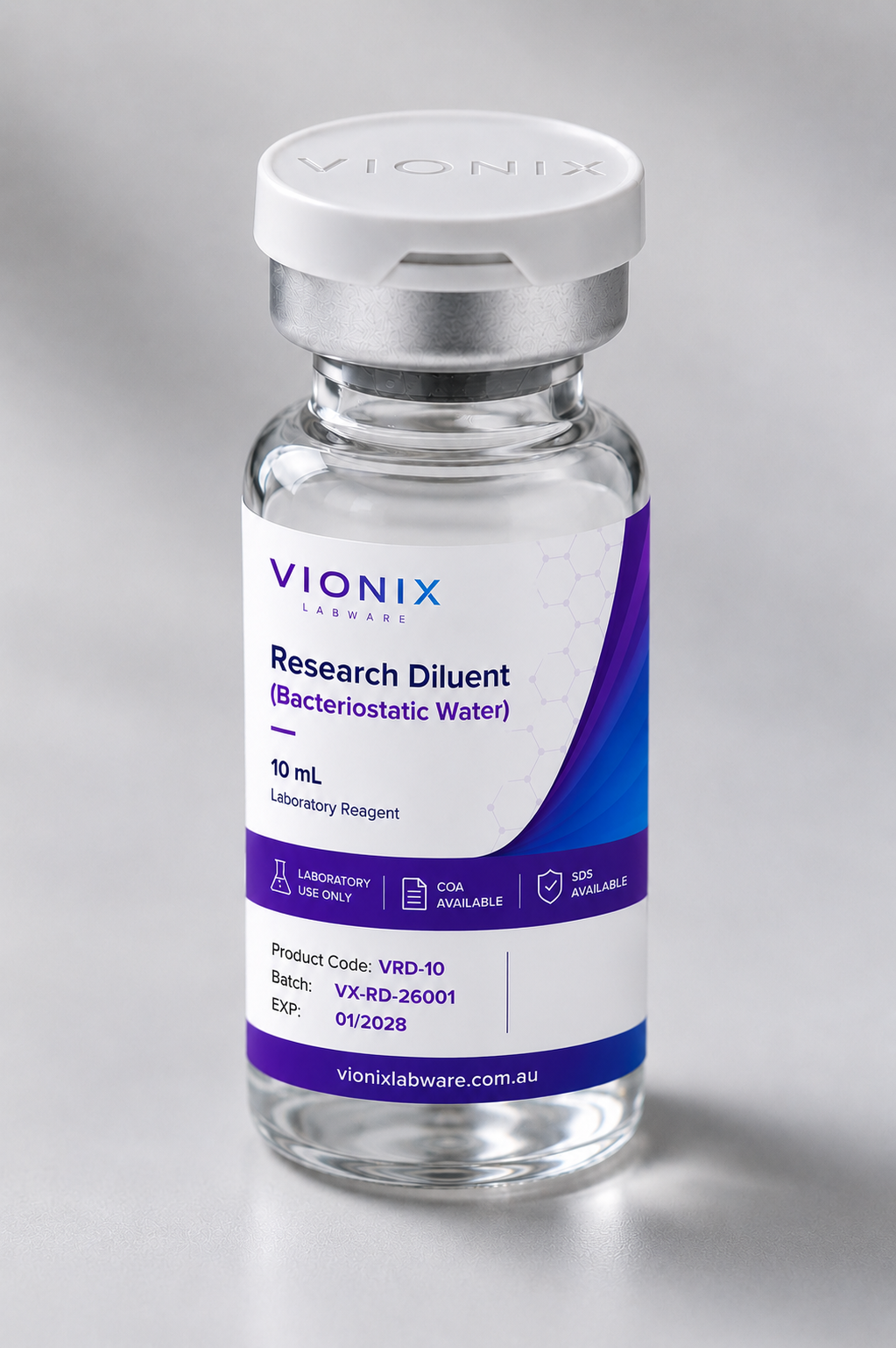 Research Diluent (BAC Water) – 10m