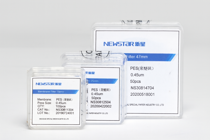 PES Membrane Filter – 50 mm, 0.45 µm