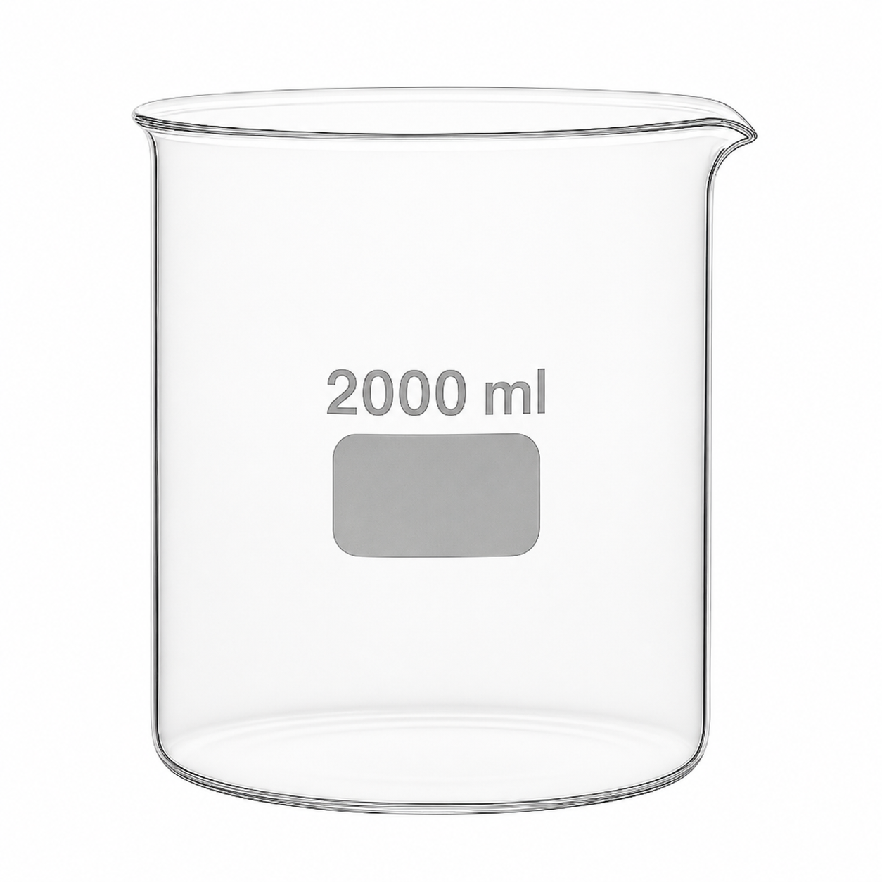 2000 mL Borosilicate Beaker