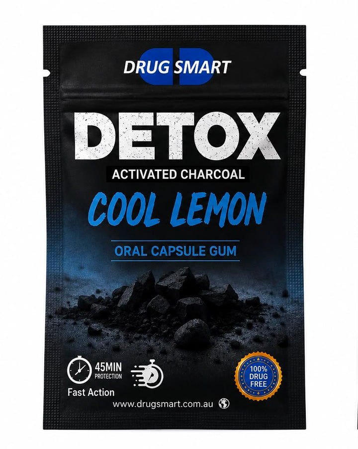 Drug Smart Detox Activated Charcoal Chewies – Cool Lemon